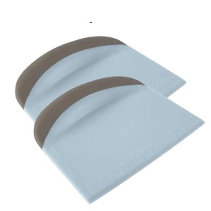 Skrobak do ciasta zestaw 2 szt plastikowy