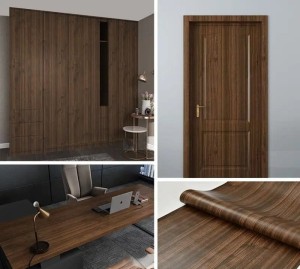 Wodoodporna Okleina Samoprzylepna – Renowacja Mebli i Kuchni, Efekt Drewna