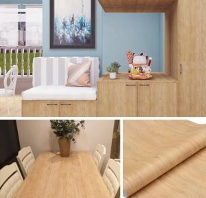 Wodoodporna Okleina Samoprzylepna – Renowacja Mebli i Kuchni, Efekt Drewna