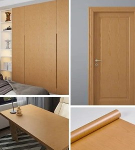 Wodoodporna Okleina Samoprzylepna – Renowacja Mebli i Kuchni, Efekt Drewna