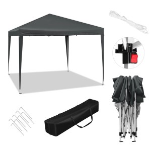 Pawilon Ogrodowy Składany 3x3m – Namiot Ekspresowy Pop-Up Wodoodporny UV + Torba 