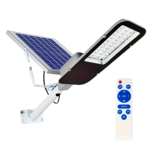 Mocna Solarna Lampa Uliczna LED IP65 z Pilotem – Akumulator 6000mAh, Panel 35x24cm, Zestaw 1/2 szt. – Oświetlenie Ogrodu, Podwórka i Parkingu 