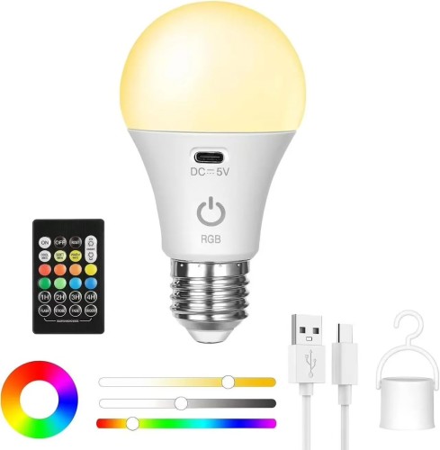 żarówka LED RGB E27