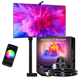 Taśma LED RGBIC do Monitora i TV – System Synchronizacji Obrazu z Czujnikiem – Gaming Ambient Light USB Adiodo 