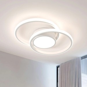 Nowoczesna Lampa Sufitowa LED Plafon Ring 42W – Biała Neutralna 4500K 40cm