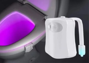 Nocna lampka na ruch oświetlenie wc  