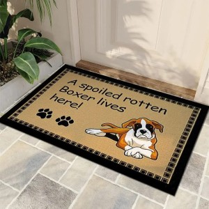 Antypoślizgowa Wycieraczka Wejściowa z Wizerunkiem Psów